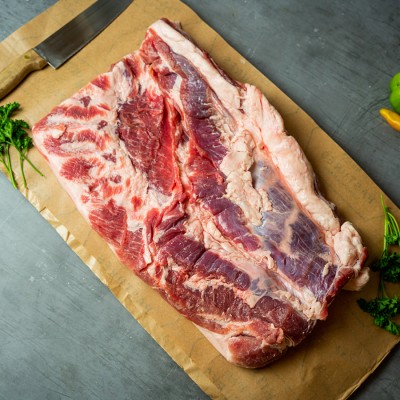 Свинина ребрышки мясные 900 г - купить в Сумаруково