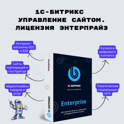1С-Битрикс: Управление сайтом. Лицензия Энтерпрайз - купить в Сумаруково
